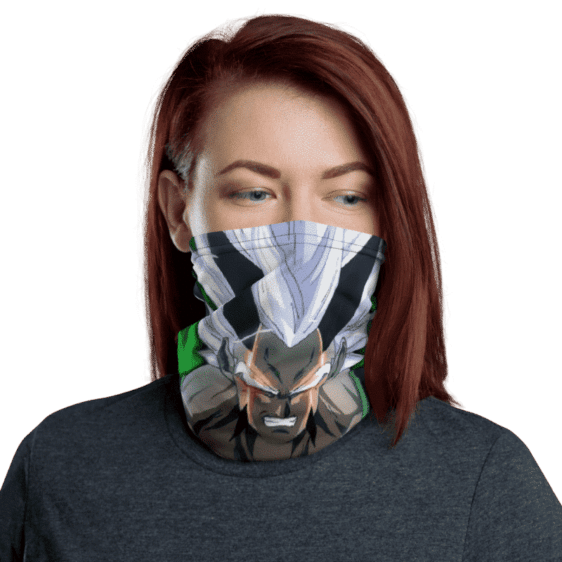 Dragon Ball Z Angry Zaiko Face Covering Neck Gaiter