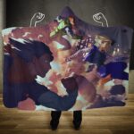 Dragon Ball Z Attack Of The Androids Of Future Hooded Blanket