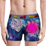 Dragon Ball Z Attacking Goku Black Saiyan Rose Dope Men's Underwear