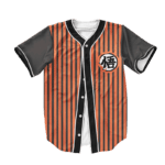 Dragon Ball Z Awesome Goku Kanji Wisdom Baseball Jersey