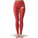 Dragon Ball Z Baby Goku Crying Adorable Fierce Red Leggings