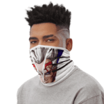 Dragon Ball Z Baby Vegeta White Face Covering Neck Gaiter