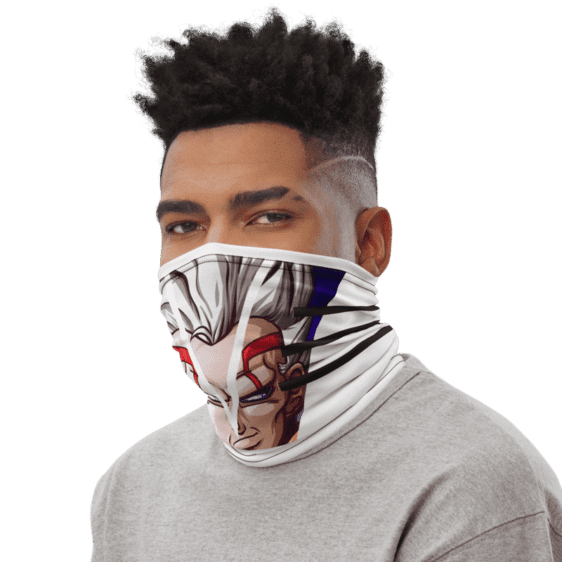 Dragon Ball Z Baby Vegeta White Face Covering Neck Gaiter