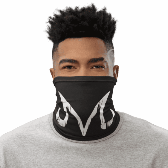 Dragon Ball Z Badass Majin Symbol Black Face Covering Neck Gaiter