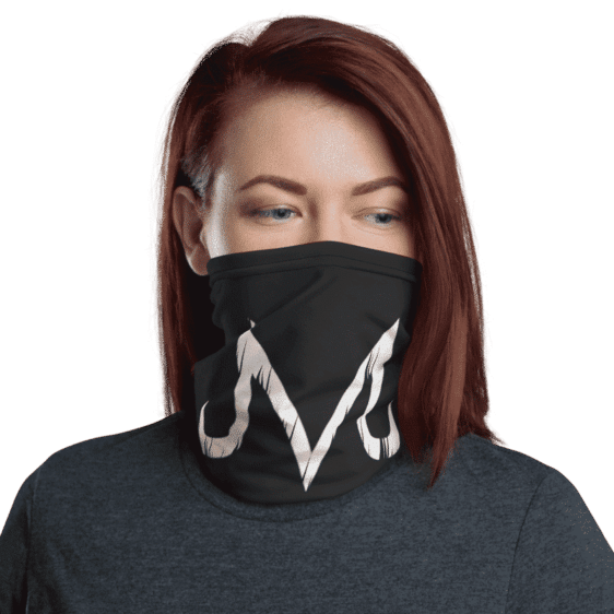 Dragon Ball Z Badass Majin Symbol Black Face Covering Neck Gaiter