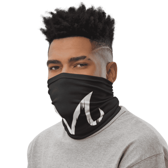 Dragon Ball Z Badass Majin Symbol Black Face Covering Neck Gaiter