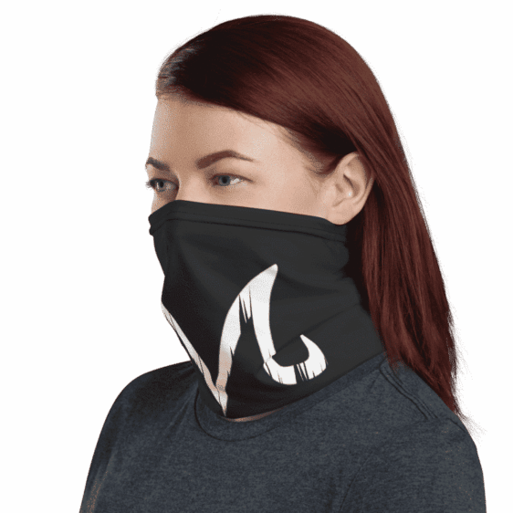 Dragon Ball Z Badass Majin Symbol Black Face Covering Neck Gaiter