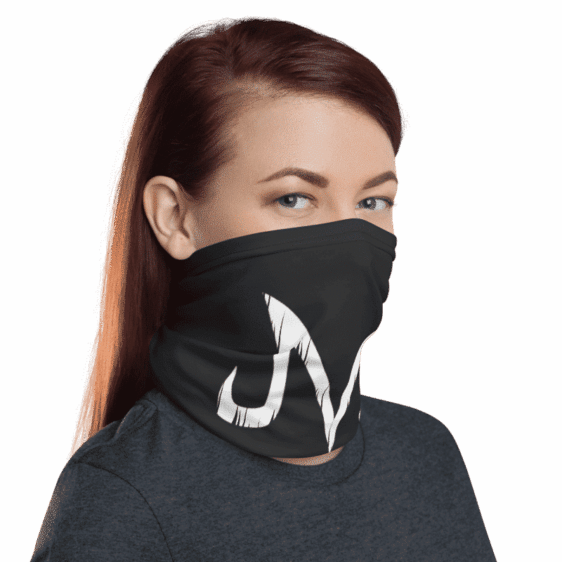 Dragon Ball Z Badass Majin Symbol Black Face Covering Neck Gaiter