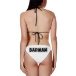 Dragon Ball Z Badman Vegeta Sexy White Bikini Swimsuit