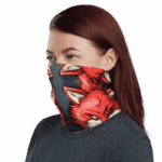 Dragon Ball Z Basil The Kicker Face Covering Neck Gaiter