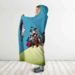 Dragon Ball Z Behind The Scene Ending Gohan Hooded Blanket