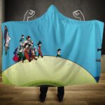 Dragon Ball Z Behind The Scene Ending Gohan Hooded Blanket