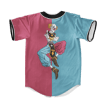 Dragon Ball Z Belmod Dope Blue Pink Baseball Jersey