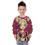 DBZ Belmod Marcarita Suicide Squad Theme Kids Sweatshirt