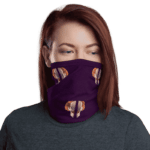 Dragon Ball Z Belmod Space Purple Face Covering Neck Gaiter