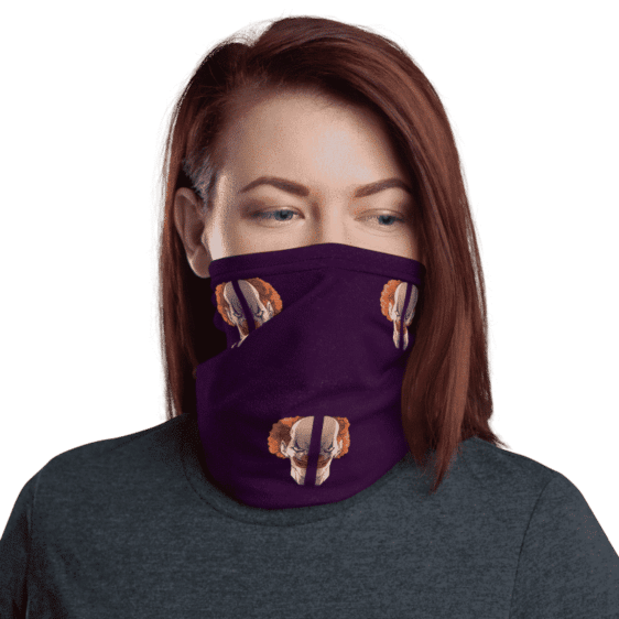 Dragon Ball Z Belmod Space Purple Face Covering Neck Gaiter