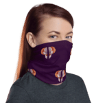 Dragon Ball Z Belmod Space Purple Face Covering Neck Gaiter