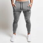 Dragon Ball Z Black Majin Symbol Grey Training Sweatpants