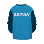 Dragon Ball Z Blue Vegeta Angry Cool Kids Sweatshirt