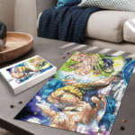 Dragon Ball Z Broly Gogeta Fantastic Landscape Puzzle