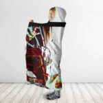 Dragon Ball Z Broly Pov Beatdown By Son Goku Hooded Blanket