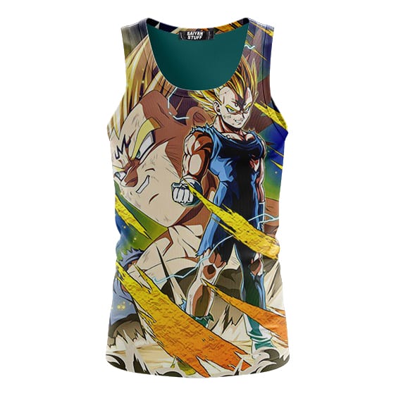 SSJ Vegeta Vs SSJ Goku Tank Top