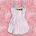 Dragon Ball Z Bulma Alternative Sketch Art Casual Romper