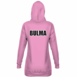 Dragon Ball Z Bulma Outfit Inspired Cosplay Hoodie Dress
