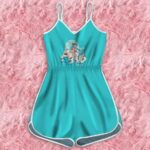 Dragon Ball Z Bulma Riding Capsule Corporation Motor Romper