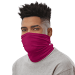Dragon Ball Z Bunny Bulma Art Pink Face Covering Neck Gaiter