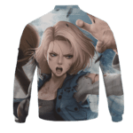 Dragon Ball Z Cell Saga Android 18 Fight Bomber Jacket