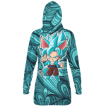Dragon Ball Z Chibi Goku Cute Cat Fantastic Hoodie Dress