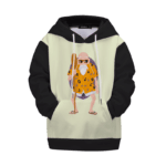 Dragon Ball Z Classic Master Roshi Awesome Kanji Kids Hoodie