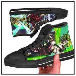 Dragon Ball Z High Top Converse Shoes
