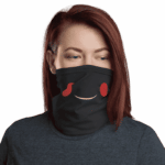 Dragon Ball Z Cool Chiaotzu Smile Face Covering Neck Gaiter