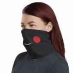 Dragon Ball Z Cool Chiaotzu Smile Face Covering Neck Gaiter