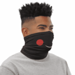 Dragon Ball Z Cool Chiaotzu Smile Face Covering Neck Gaiter