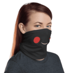 Dragon Ball Z Cool Chiaotzu Smile Face Covering Neck Gaiter