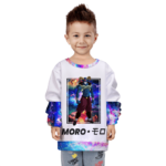 Dragon Ball Z Cool Moro Galaxy Art Style Kids Sweatshirt