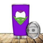 Dragon Ball Z Cool Piccolo Head With Kanji Symbol Tumbler