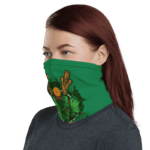 Dragon Ball Z Cool Shenron Green Face Covering Neck Gaiter