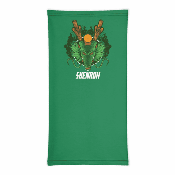 Dragon Ball Z Cool Shenron Green Face Covering Neck Gaiter