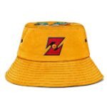 Dragon Ball Z Custom Logo Symbol Style Orange Bucket Hat