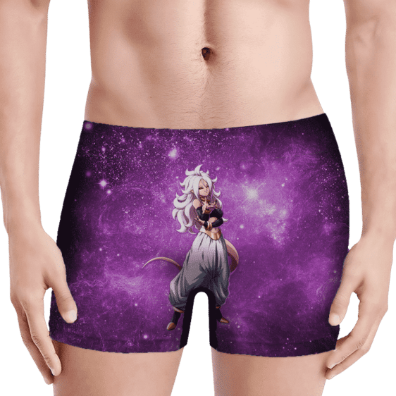 Dragon Ball Z Cute Android 21 Beautiful Men's Boxer Brief