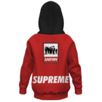Dragon Ball Z Dream Saiyan Team Supreme Kids Hoodie back