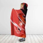 Dragon Ball Z Epic Goku Release Of Kaioken Hooded Blanket