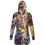 Dragon Ball Z Family Of Characters Awesome Hoodie Dress