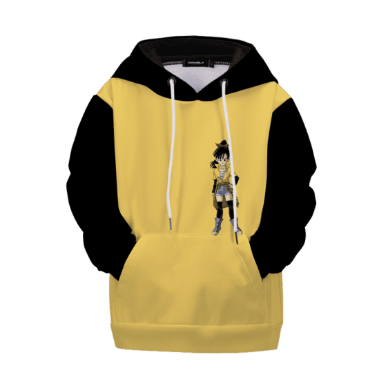 Dragon Ball Z Fierce Note Game Face On Kids Hoodie