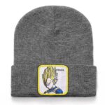 Dragon Ball Z Fierce Super Saiyan Vegeta Cool Gray Beanie