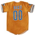 Dragon Ball Z-Fighters Goku Orange Baseball Jersey